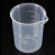 赫思迪格 塑料刻度烧杯 无手柄具嘴测量杯塑料量杯 25ml HHW-234