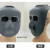 LISM电焊面罩焊工眼镜防护头戴式氩弧焊烧焊护脸防烤面具焊帽 pp透气面罩一个(不含眼镜绑带)
