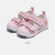 基诺浦（ginoble）学步鞋夏季18个月-5岁橡胶头男女儿童凉鞋机能鞋GY1315粉色
