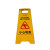 白云清洁（BAIYUN CLEANING）小心地滑 加厚A字牌 人字牌告示牌 10个装 警示牌塑料指示牌