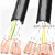 rvv软电缆线多芯护套线信号控制线 福奥森 8芯X1.5平方(1米)