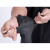 三蝶（sandie） 工业橡胶手套 耐酸碱劳保手套 加厚B型 50付(一箱) 黑色 长36cm