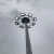 LED道路广场户外港口防水球场升降灯大功率高杆路灯灯中杆灯灯ip 15米全白升降式8个200瓦