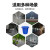 舒蔻（Supercloud）大号塑料圆形大容量水桶酒店厨房工业环卫物业垃圾桶 带盖100升蓝色