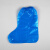者也（ZYE）长筒鞋套一次性加厚防护防滑耐磨雨天防水防尘高筒塑料鞋套 蓝色 1双