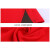 中神盾 定制 SWS-CDS-RT1702 短袖棉质圆领T恤打底衫 女款 大红色（女款） 175