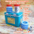 生物安全运输箱感染物质AB类UN2814送检箱核酸检测标本转运箱 孔雀蓝 33L冷藏五罐