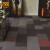 爱柯部落 方块毯办公室拼接地毯 会议客厅满铺防滑地垫装隔音地毯50cm×50cm（4片）蓝色110126
