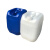 30L塑料桶胶桶 废液桶 60斤 加厚款水桶 耐腐蚀化工桶 柴油桶 30升特厚出口蓝桶1.74KG 腰线款