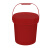 锐优力 塑料桶 15L 红手提带盖 DB44/T503 PP 标配/个