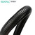 伊莱科（ELECALL)波纹管黑色PP材质防水阻燃软管穿线管 AD13 内径10mm(100米)