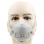 一护 KN95工业防尘口罩 防工业粉尘半面具306型(过滤效率大于98%) 主体+1片滤棉