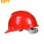 贝傅特 安全帽工地 ABSV型国标防砸工地建筑施工领导监理劳保头盔 ABS红色