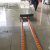 卸货神器4O宽流利条滑轨弯道无动力卸货滑梯滑轮轨道运输工具 一组3米40宽3道4固定件