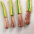 黄绿双色接地线BVR10/16/25/35/50平方双色接地线多股软铜芯电线 BVR25平方绿色90米