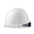WXSITEAN(斯特安)安全帽工地 玻璃钢004国标加厚透气 电力施工工程领导监理头盔可印字 白色