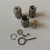 封锁 卡簧版 焊接版锁头定制施不锈钢钢丝绳定制单向5个 10个304单向锁头(24mm)通用