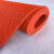 塑料PVC镂空防滑垫可剪裁地垫门厅防滑垫浴室厕所防滑隔水垫 红色 [加厚5.5毫米 ] 80厘米X90厘米