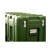 企金 物资滚塑箱 外径1100*500*450mm 工业应急战备箱器材箱装备箱运输箱补给空投箱 QJ-G15401