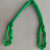 柔性吊带两头扣纤维吊装带软吊带1235米吨MT圆布吊带玻璃绑带 2吨3米