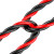 电工穿线器电线网线光纤引线器线槽线管穿管器钢丝拉线神器定制 30米穿线器(三股扁头)