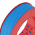 电气电线电缆芯国标单芯硬线BV 2.5平方 红色火线 100米 BV1.5mm 蓝色 零线 100米