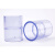 PVC透明接头 标准 直接 直通 UPVC 透明 给水管配件 塑料水管接头 内径75mm(DN65)