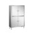 臻远 ZY-BJG-6 不锈钢碗柜厨房四门立柜保洁柜 对开门150*50*180cm