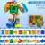 奥莱步（AOLAIBU）数字变形玩具儿童合体0-9数字拼装机器人套装小学生玩具 8337-4展示盒装数字变形【0-9】