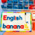 定制适用英文字母磁力贴磁性自然拼读教具磁铁贴儿童英语单词卡片玩具 (游戏版)红蓝1+3套（2张底板）