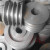 铸铁皮带盘四槽皮带轮外径100-300毫米4槽B型电机槽轮三角带槽轮 西瓜红 4B160-42平