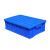 盛富永 塑料周转箱 五金盒元件盒零件盒收纳盒物料盒收纳箱 465-280箱 外525*380*285mm 蓝色