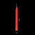 百舸 应急照明蜡烛 直杆蜡圆柱停电应急长蜡烛（十支装）红色 2*20cm