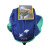 威特仕23-6680F蓝色全护式防火阻燃焊帽加长版耐磨防火吸汗焊接防护*1顶