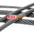 钢丝绳 电动葫芦钢丝绳 油丝绳麻油绳 6*37-11mm 1m 15mm 吊绳 直径1m(钢芯)