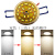 LED水晶灯光源灯泡欧式吊灯一体化220V客厅灯片灯芯白光三色变光 5w开孔55mm变光 胶杯 暖黄