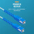 天背（Tianbei）隐形光纤透明室内皮线光缆 SC-SC 15米 TB-WS03
