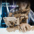 TECHING睿又设计ARMPAL木质拼装包覆式装甲tinker木制机械抓变形维修手臂 木质拼装手持轨道炮