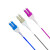 新科凯邦 光纤跳线 LC-LC 单模双芯 紫色 15m KB-TX-L/L-15-2F/OM4