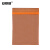 安赛瑞 彩色自封袋（100个装）封口袋样品袋 密实袋包装袋塑料袋 橙色 7×10cm 601099