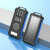 豪麦多 太阳能无线充电宝多功能大容量便携自带线移动电源适用苹果小米华为 蓝色（不带无线充） 10000毫安时
