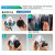 SHIGEMATSU日本重松制作所TW01SC防尘防毒口罩焊接防烟矿山打磨喷漆涂装 蓝色主体+T2防粉尘芯一个 M