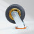 万尊 橡胶脚轮工业重型推车轮子6寸万向轮平板车脚轮