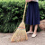 庄太太 户外大扫把庭院花园硬毛扫地笤帚【加大加厚一体簸箕】ZTT0635