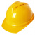安全头盔帽工地施工abs建筑工程国标玻璃钢定制加厚工人透气印字 力慕国标V型黄色