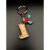 小米之家内蒙古特色纪念品全新款蒙古元素创意钥匙扣纯铜合金钥匙圈民族风 蒙古靴子