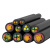 前锋 重型橡套软电缆 YC-450/750V-3*70+2*25 黑色 1m