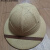 男女儿童夏季马术帽教练帽越南头盔帽子渔夫帽安全帽户外遮阳草帽 咖啡色 可调节