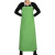 筑采（ZHUCAI）PVC防水围裙 工业加厚围裙防水防油耐酸碱屠宰场水产石材工作 绿色110x75cm 