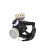 羿科 AEGLE EW9100-YC硅胶速戴型防毒面具面罩 带双滤盒滤棉滤棉盖(单位:个)